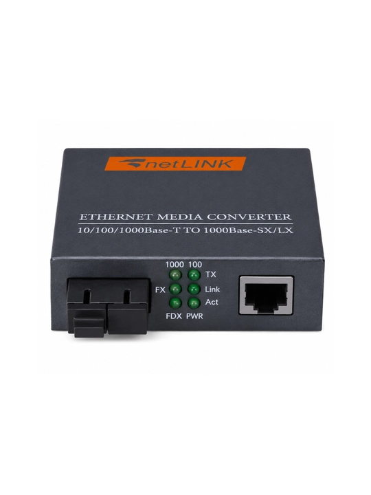 Media Converter Ethernet netLINK 10/100/1000Base-T to 1000Base-SX/LX