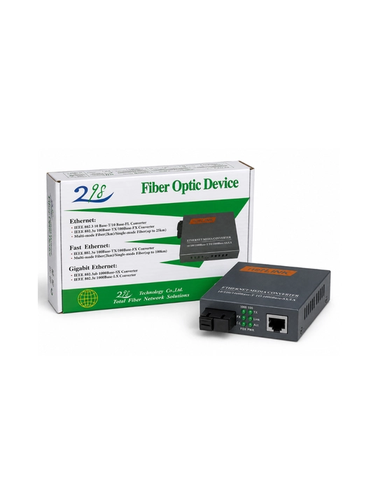 Media Converter Ethernet netLINK 10/100/1000Base-T to 1000Base-SX/LX - 