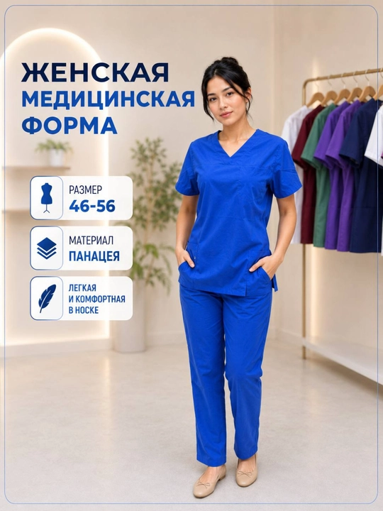 Женская медицинская униформа, специальная форма, медицинская одежда - 