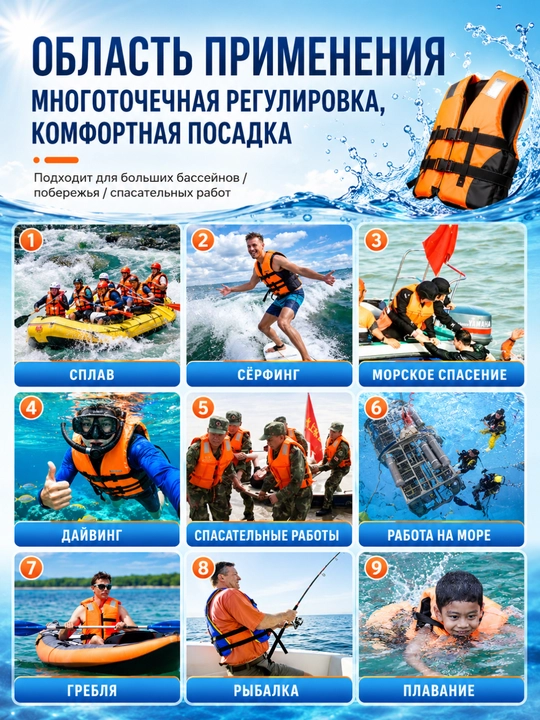 Жилет спасательный YAMAHA