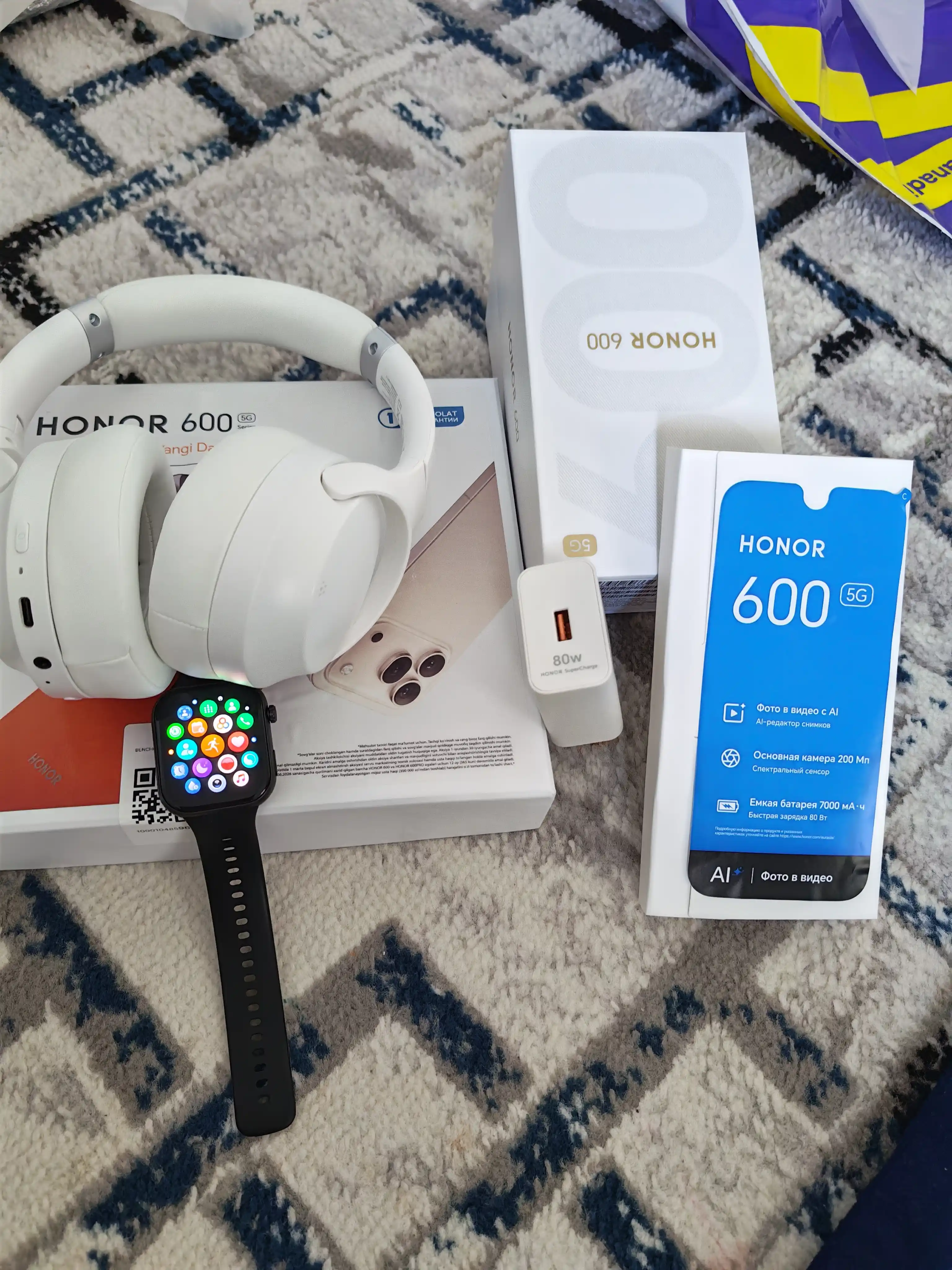 Смартфон HONOR 600 5G, 8/256/512 GB