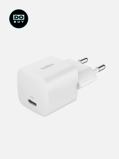 Belkin BoostCharge USB-C 25W tezkor zaryadlovchi adapter, Fast Charge - 