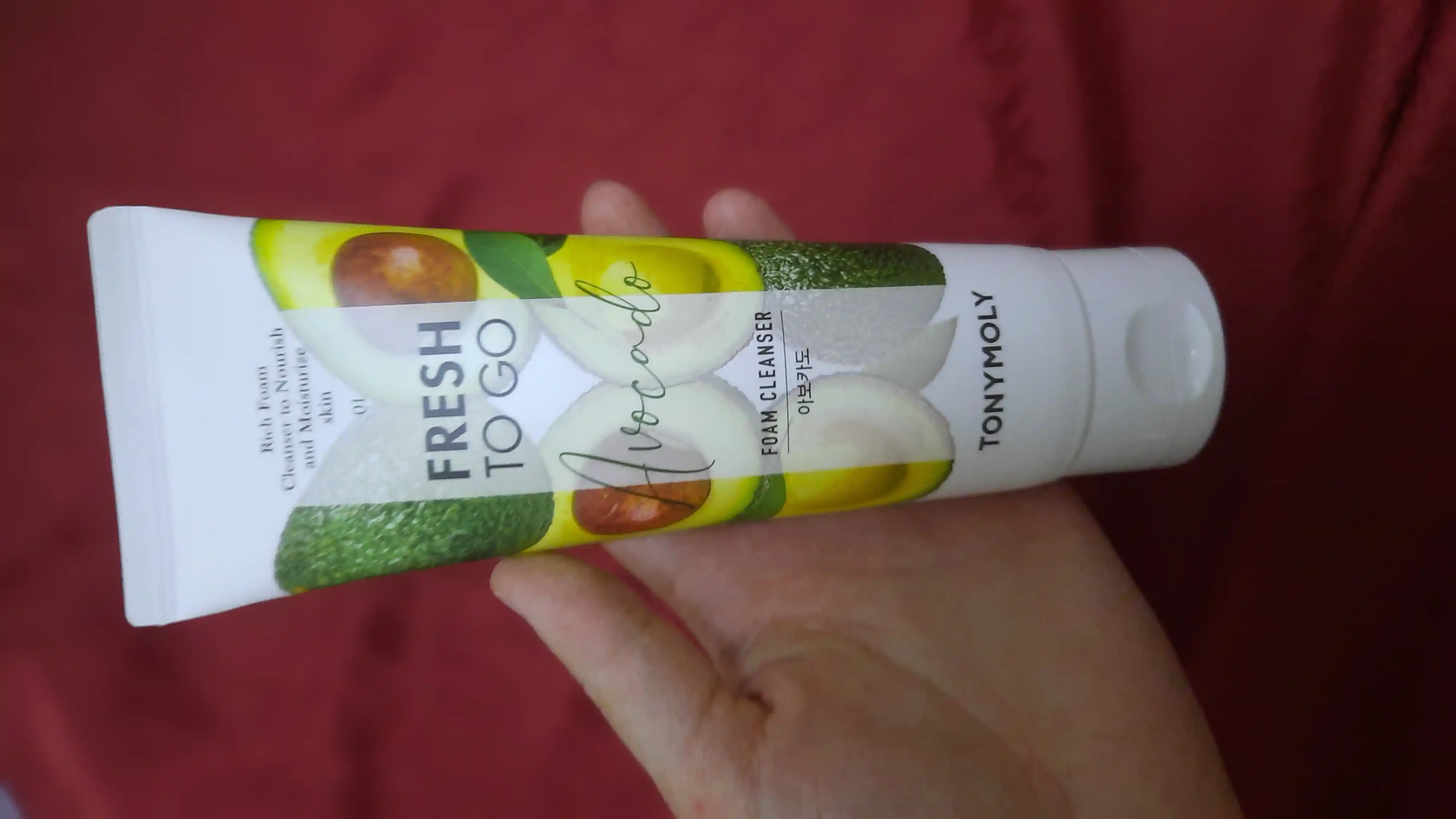 Пенка для умывания TONYMOLY Fresh To Go, 170 мл, 3 вида, авокадо, рис, гранат