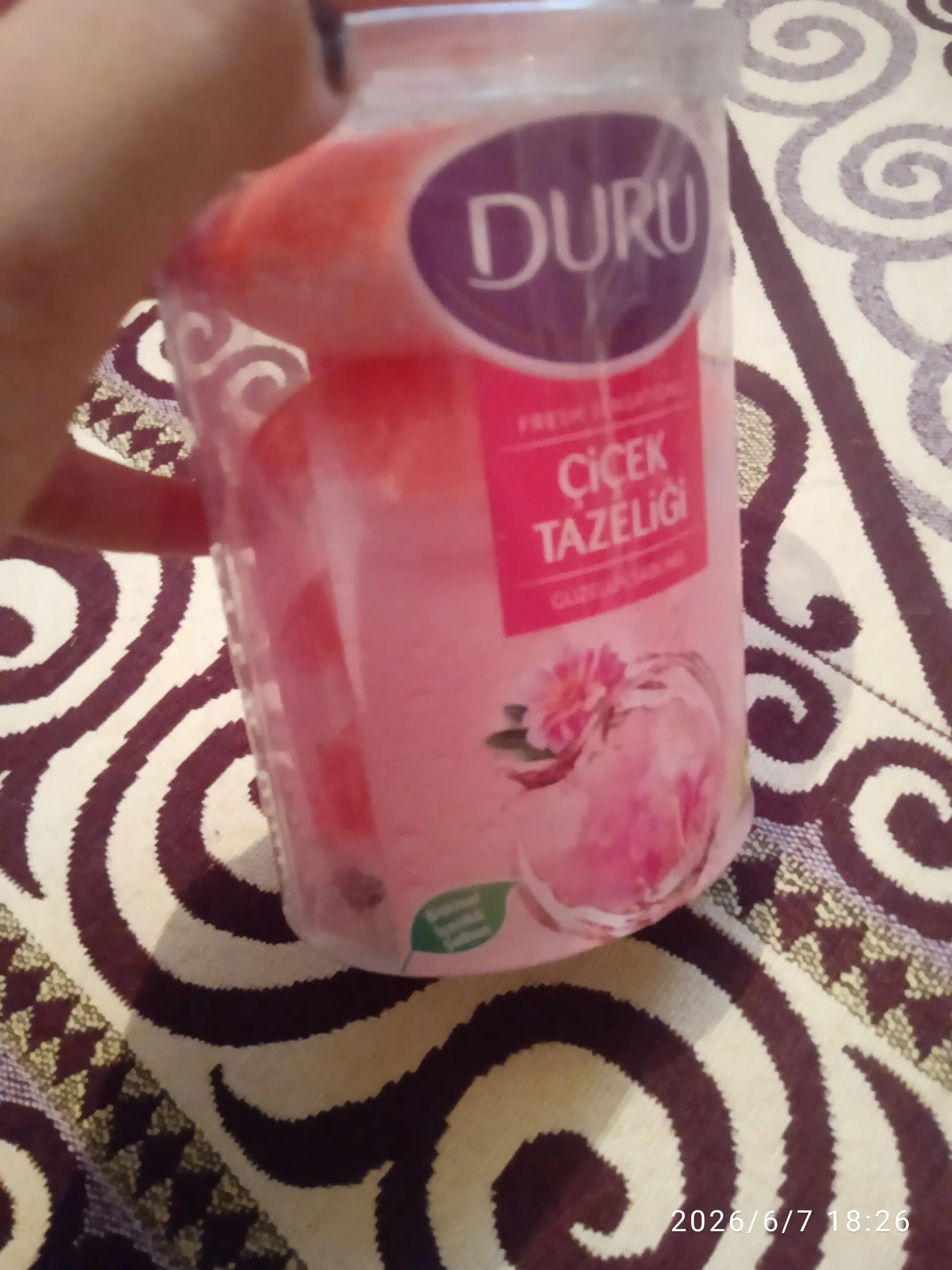 Sovun Duru Fresh Sensations Gul buluti, 4 dona, 400 gr