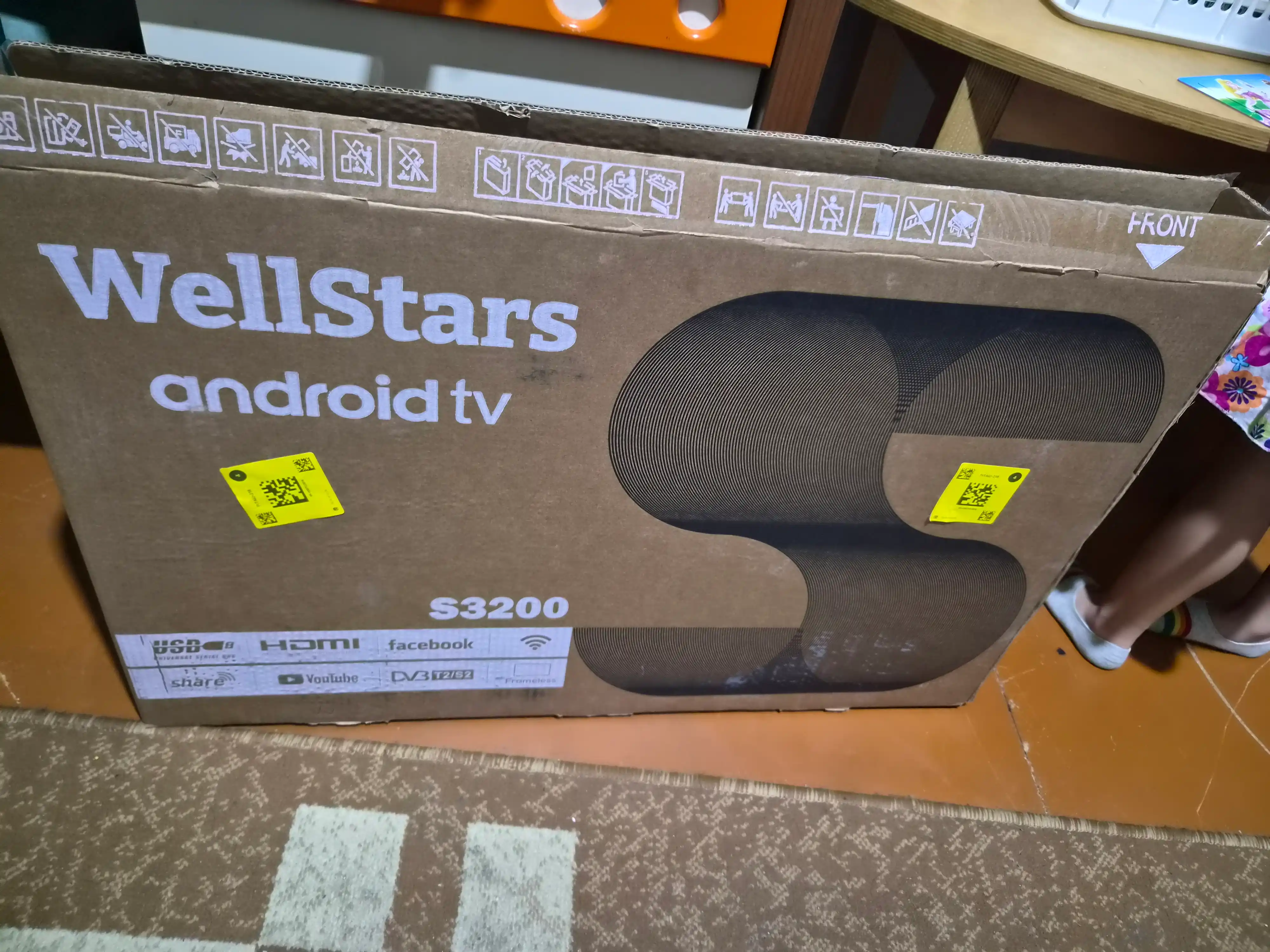 Смарт-телевизор WellStars 32"/43"/55"/70", голосовой поиск, Magic пульт, Full HD, 4K
