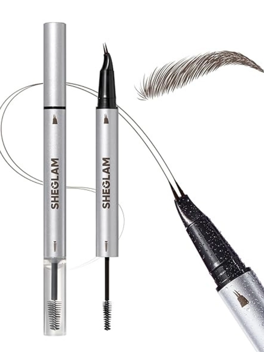 Фломастер для бровей Sheglam Real Flow Laminating Brow Pen-Chocolate - 