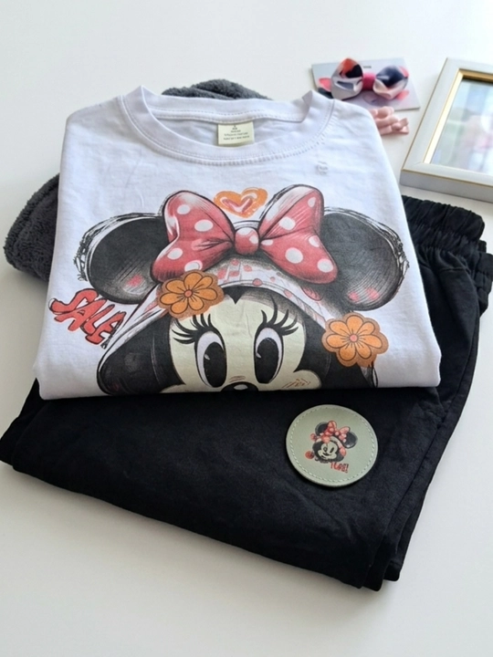 Комплект для девочек Minnie Mouse футболка и шорты