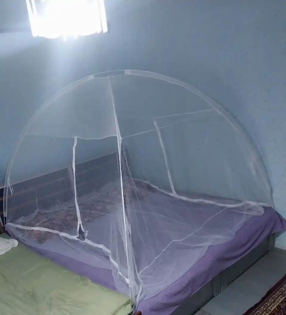 Ikki kishili yig'ma pashshaxona 240смx240см katta o'lchamda (2.4х2.4м)