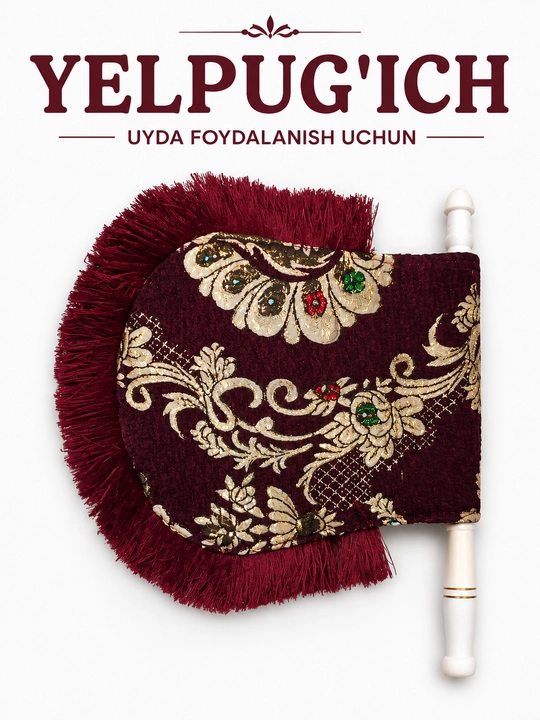 Qo'l yelpig'ichi, sarpo uchun - 