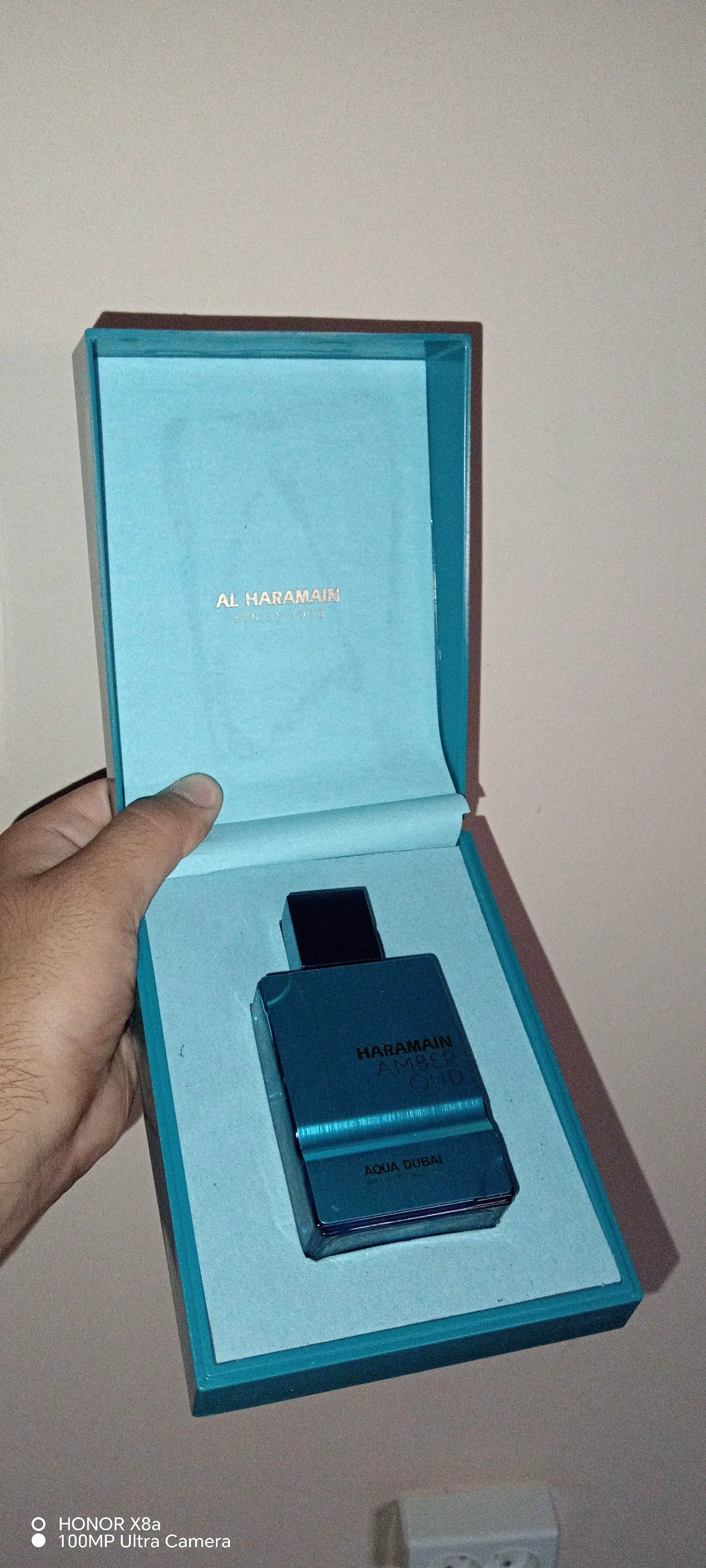 Universal parfumlangan suv, Al Haramain Amber Oud Aqua Dubai, 60 ml