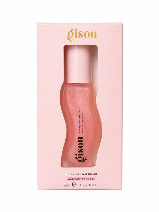 Масло для губ Gisou Watermelon Sugar 8 мл — увлажнение и сияние - 