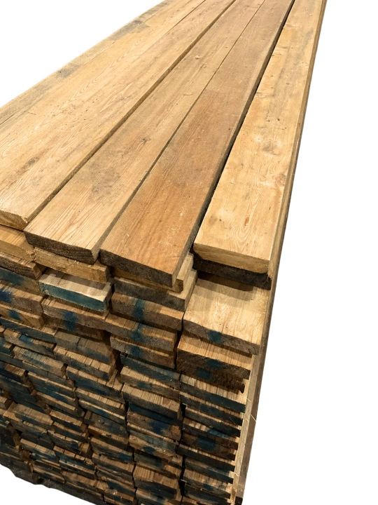 Yog‘och taxta 14×3,5 sm, 6 metr – qurilish va ta’mirlash ishlari uchun