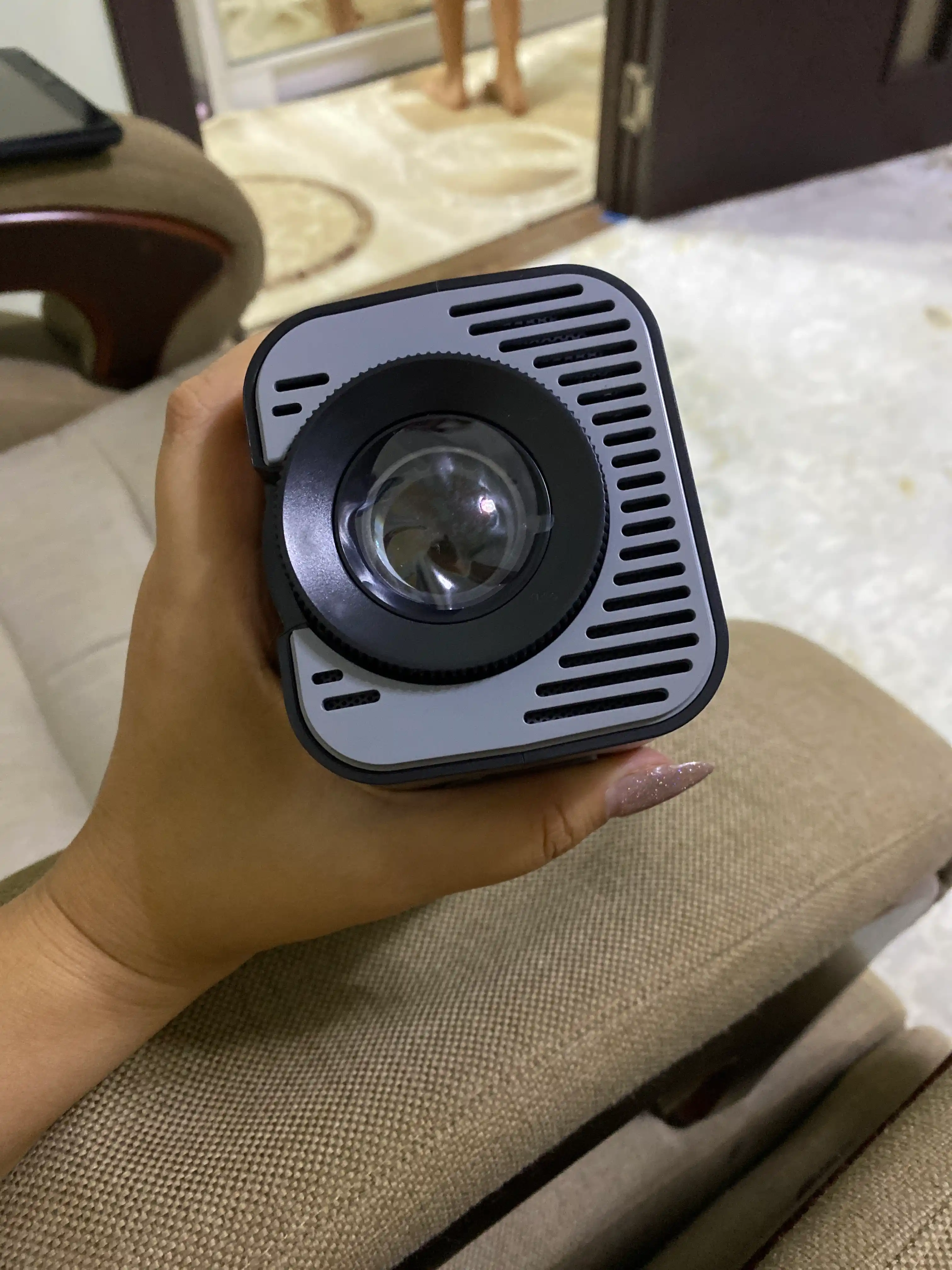 Smart proektor HY320 mini ,Uyda kinoteatr uchun,Wi-Fi Android 11