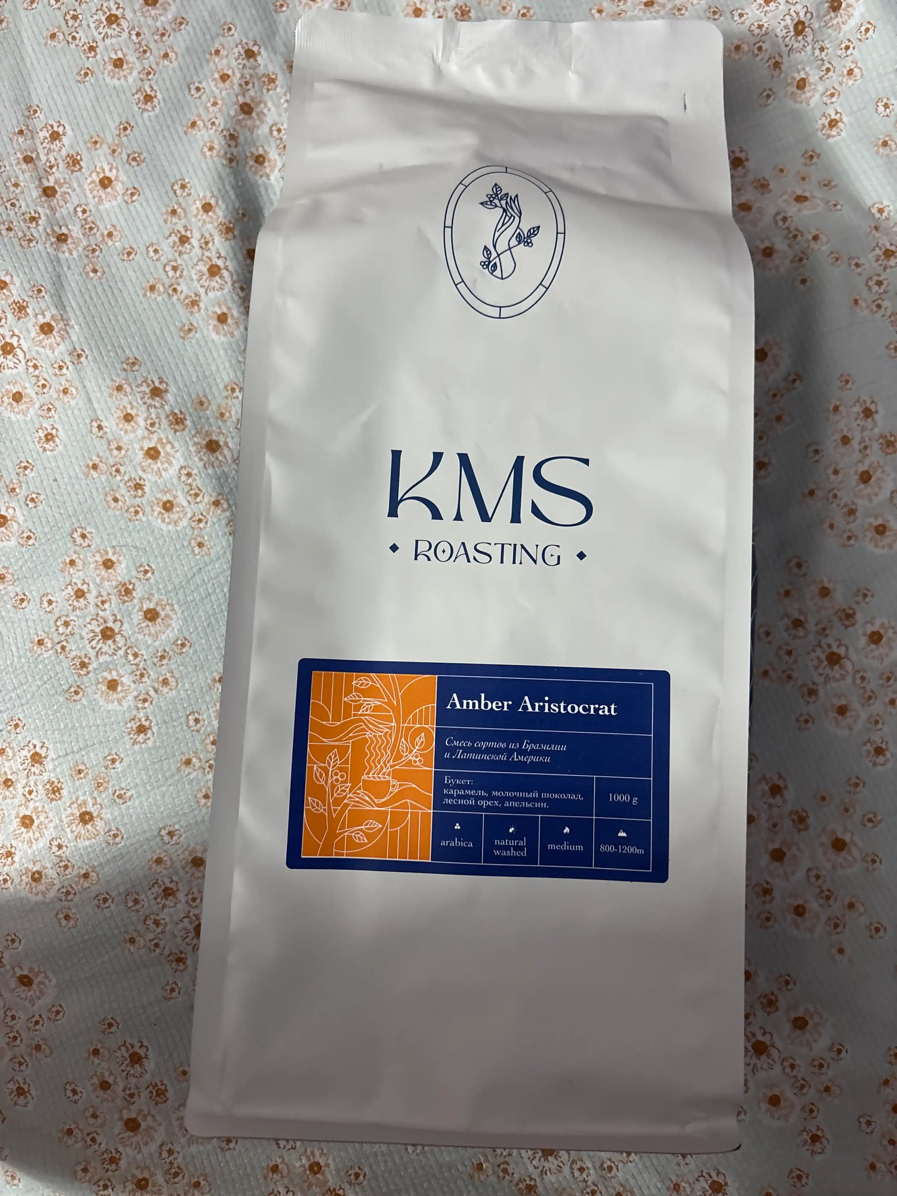 Qahva donali KMS Amber Aristocrat, 1 kg
