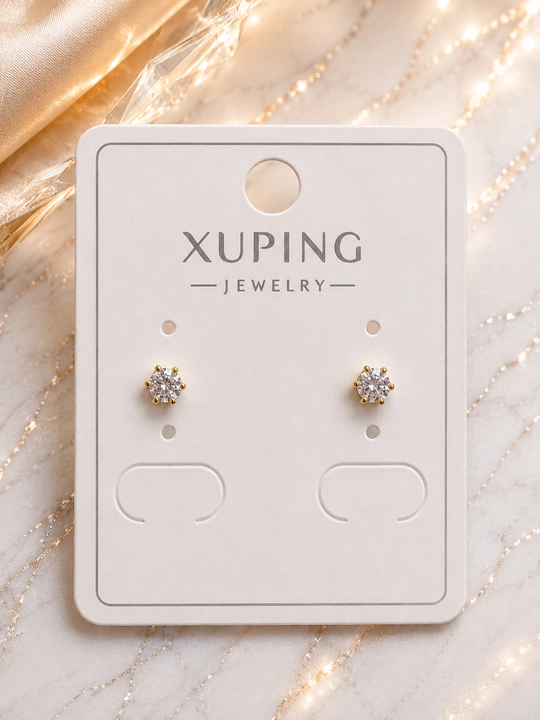 Mayda sirg'a Xuping kristall ko'zli - 
