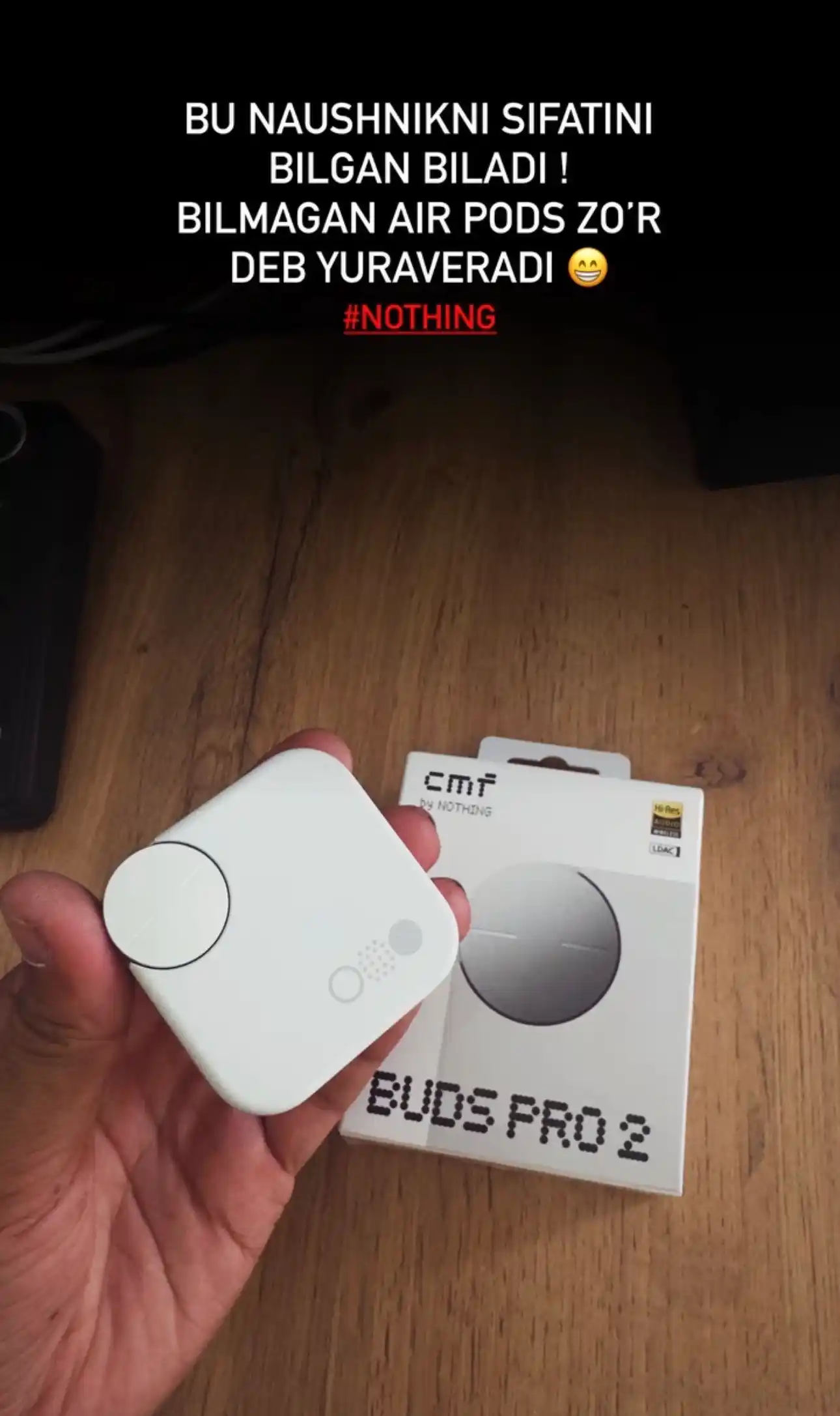 CMF Buds Pro 2 simsiz minigarnituralari HECH NO