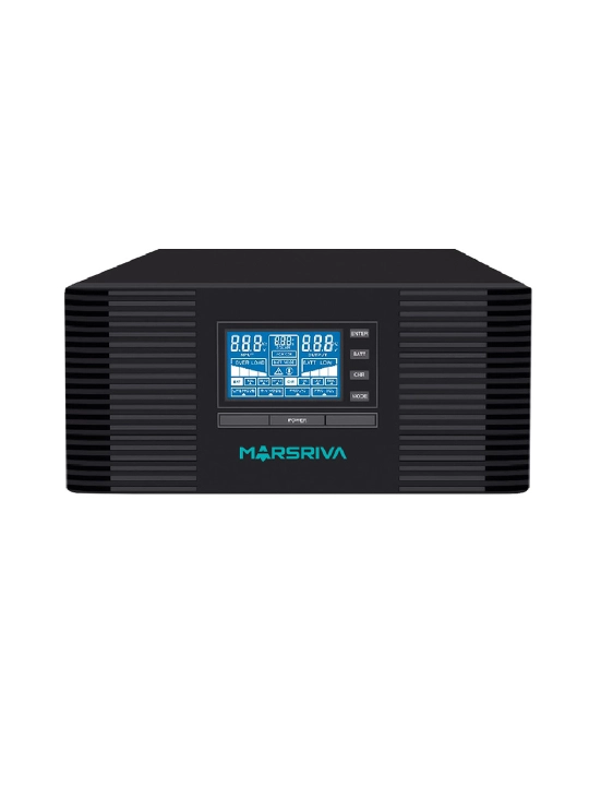 MARSRIVA MR-UT600 600VA 500 Vt 12V tashqi batareya uchun sof sinus to'lqinli inverter UPS