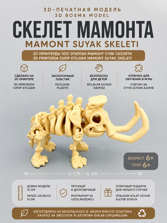 Mamont skeleti - 