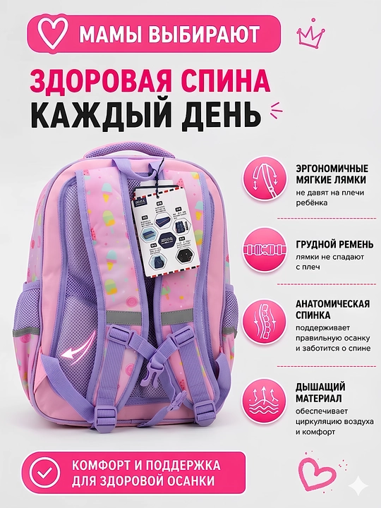 1-4 sinf o'g'il va qiz bolalar uchun ortopedik maktab ryukzagi. maktab uchun sumka rugzak