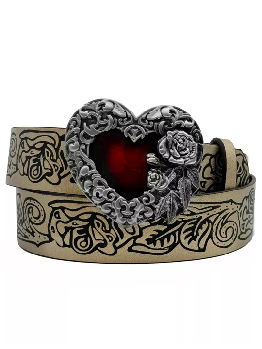 Ремень звезды в стиле chrome hearts Y2k sk8