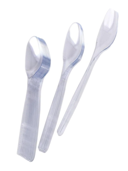 Bir martalik qoshiq 11 sm 100 dona