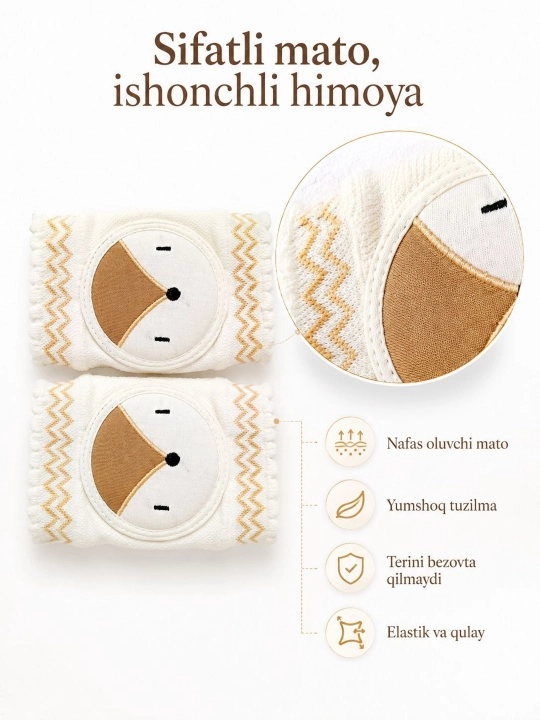 Наколенники для малышей, защита колен при ползании, мягкие knee pads