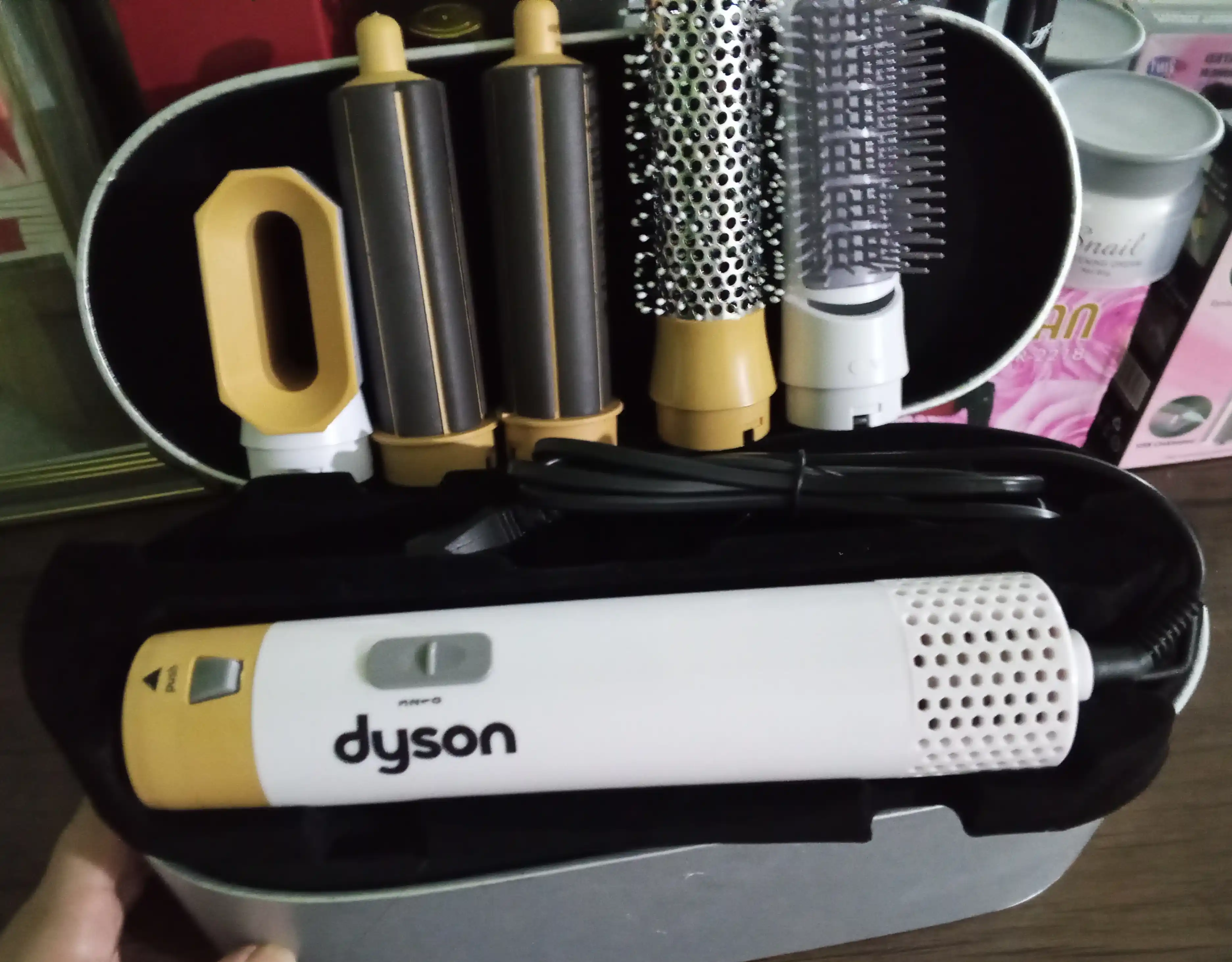 Стайлер Dyson 5в1 фен для волос и фен-расческа, для укладки и завивки, подарок для женщин