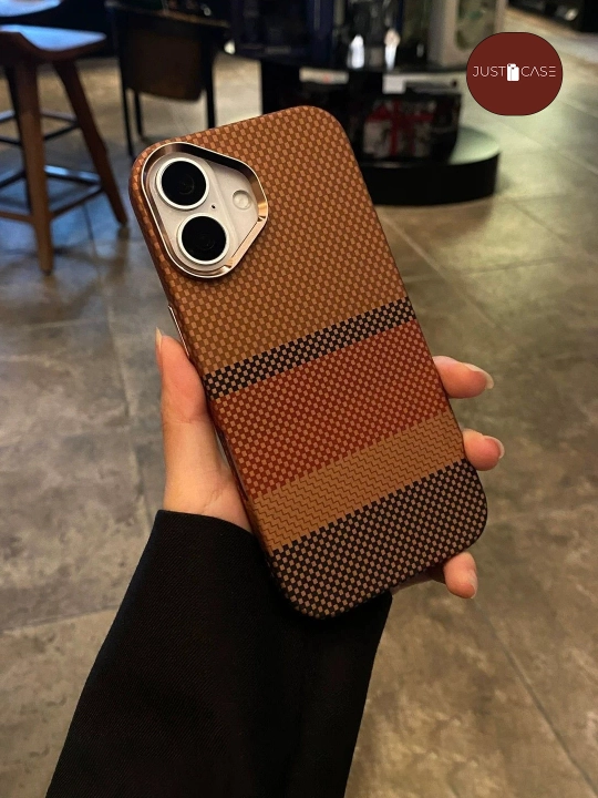Karbon chexol iPhone 13, 14, 15, 16, 17 Pro Max, Magsafe bilan — ayfon chehol 16 Pro Max
