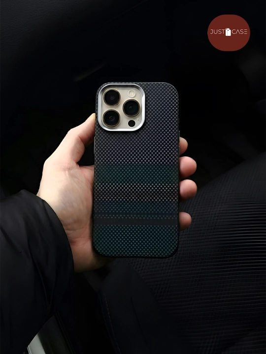 Karbon chexol iPhone 13, 14, 15, 16, 17 Pro Max, Magsafe bilan — ayfon chehol 16 Pro Max