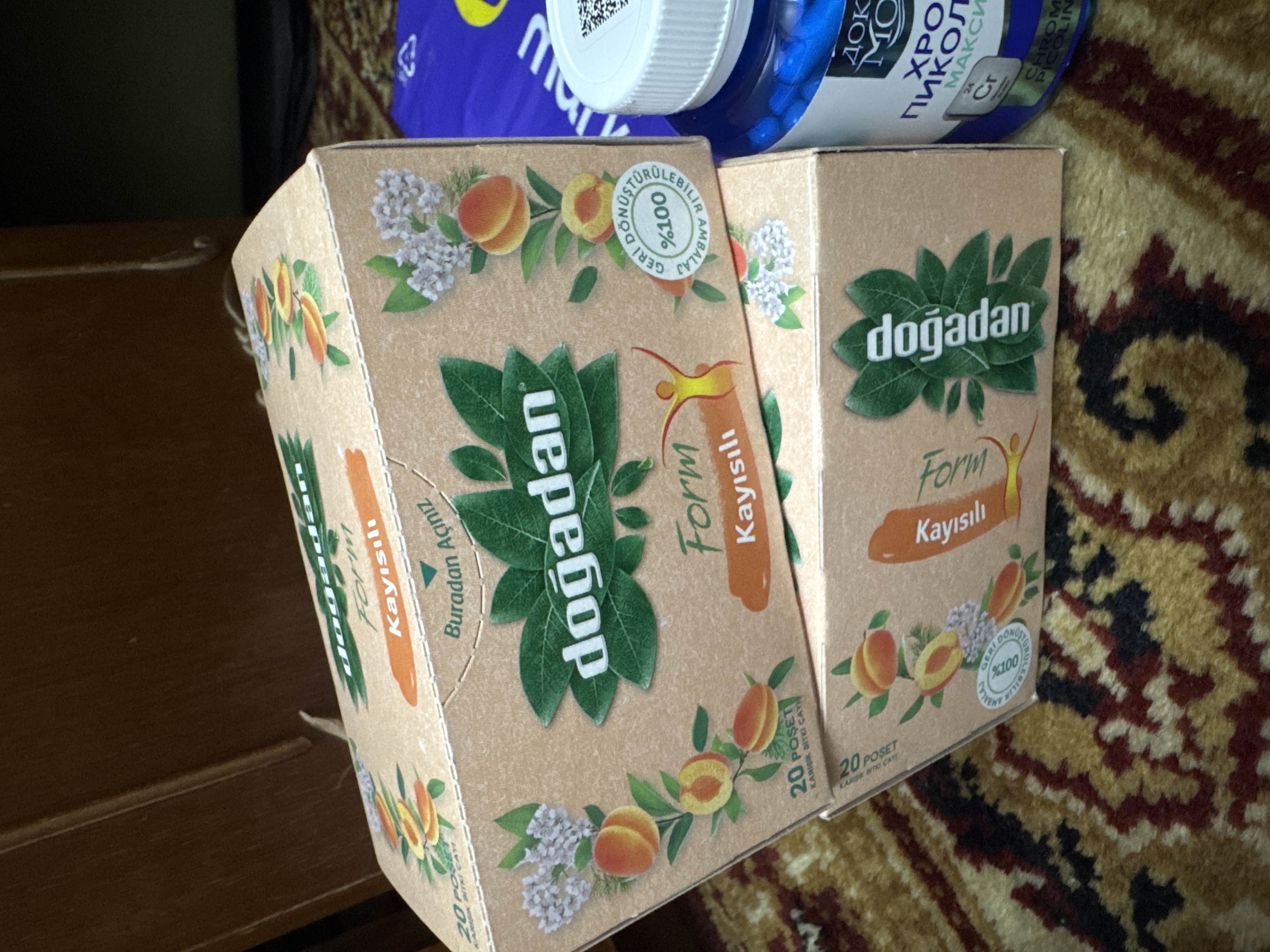 Турецкий чай для похудения Dogadan Form, 20 пакетиков, 6 видов