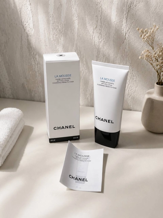 CHANEL LA MOUSSE очищающий крем-пенка для умывания лица 150 мл для всех типов кожи