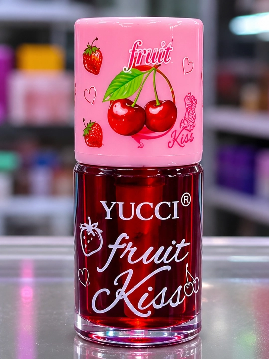 Оттеночный гель тинт для губ Yucci Fruit Kiss Lip Gloss