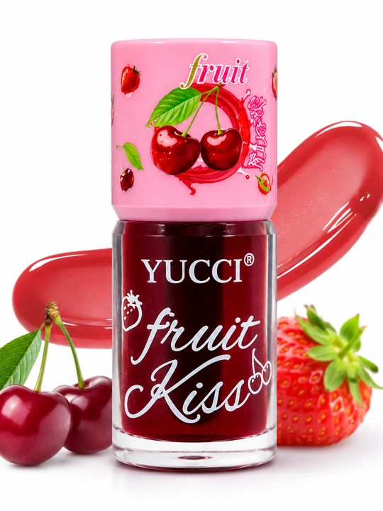 Оттеночный гель тинт для губ Yucci Fruit Kiss Lip Gloss