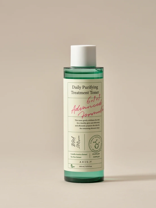 AXIS-Y Daily Purifying Treatment Toner, 200 ml, tozalovchi tonik muammoli teri uchun