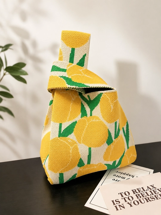 Shopper, sumka, koreys uslubida shopper, kundalik va sovg'abop 35*20 cm - 