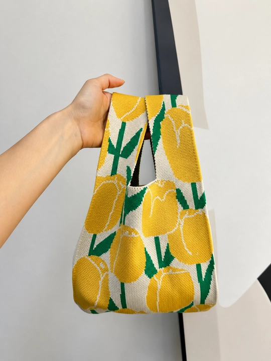 Shopper, sumka, koreys uslubida shopper, kundalik va sovg'abop 35*20 cm