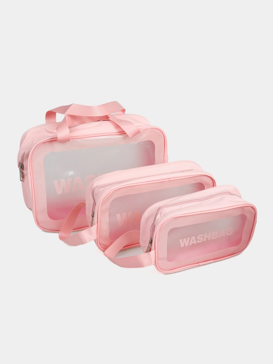 Водонепроницаемые косметички «WASHBAG» (ПВХ-нейлон) 4 размеров и 4 цветов - 