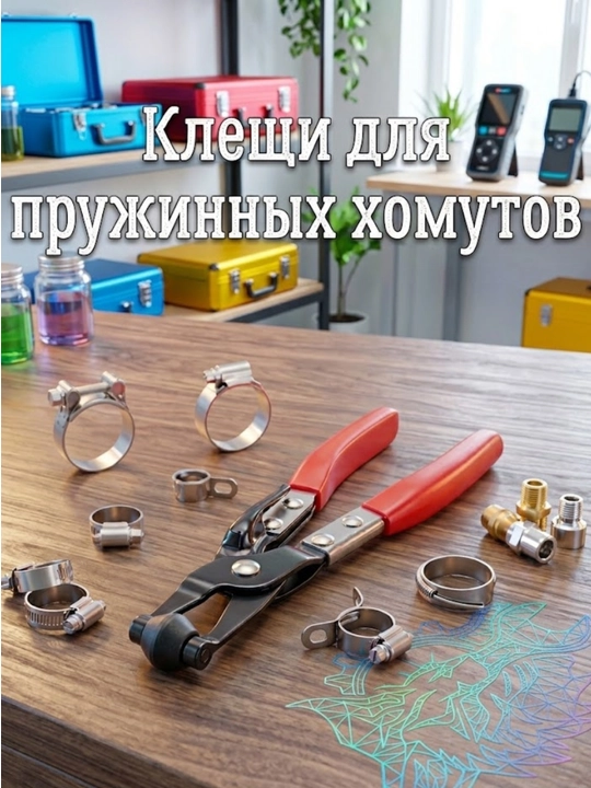 Клещи для пружинных хомутов 21 мм - 