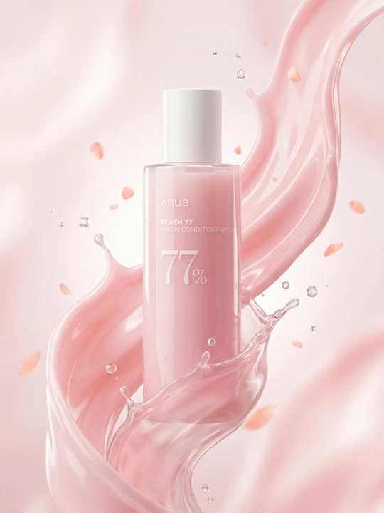 Anua Peach 77 Niacin Conditioning Milk - увлажняющая эмульсия лица с ниацинамидом, 150 мл - 
