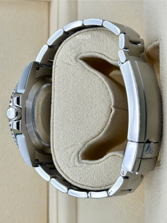 Erkaklar uchun Rolex Submariner qo‘l soati, sapfir shisha va metall bilaguzuk bilan