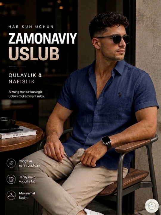Erkaklar klassik ko‘ylagi