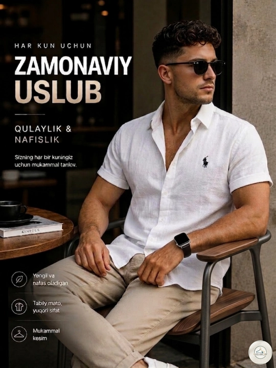 Erkaklar klassik ko‘ylagi