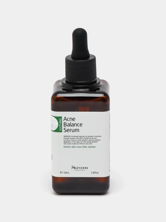Skindom Acne Balance Serum - сыворотка для проблемной кожи против акне, 100 мл - 