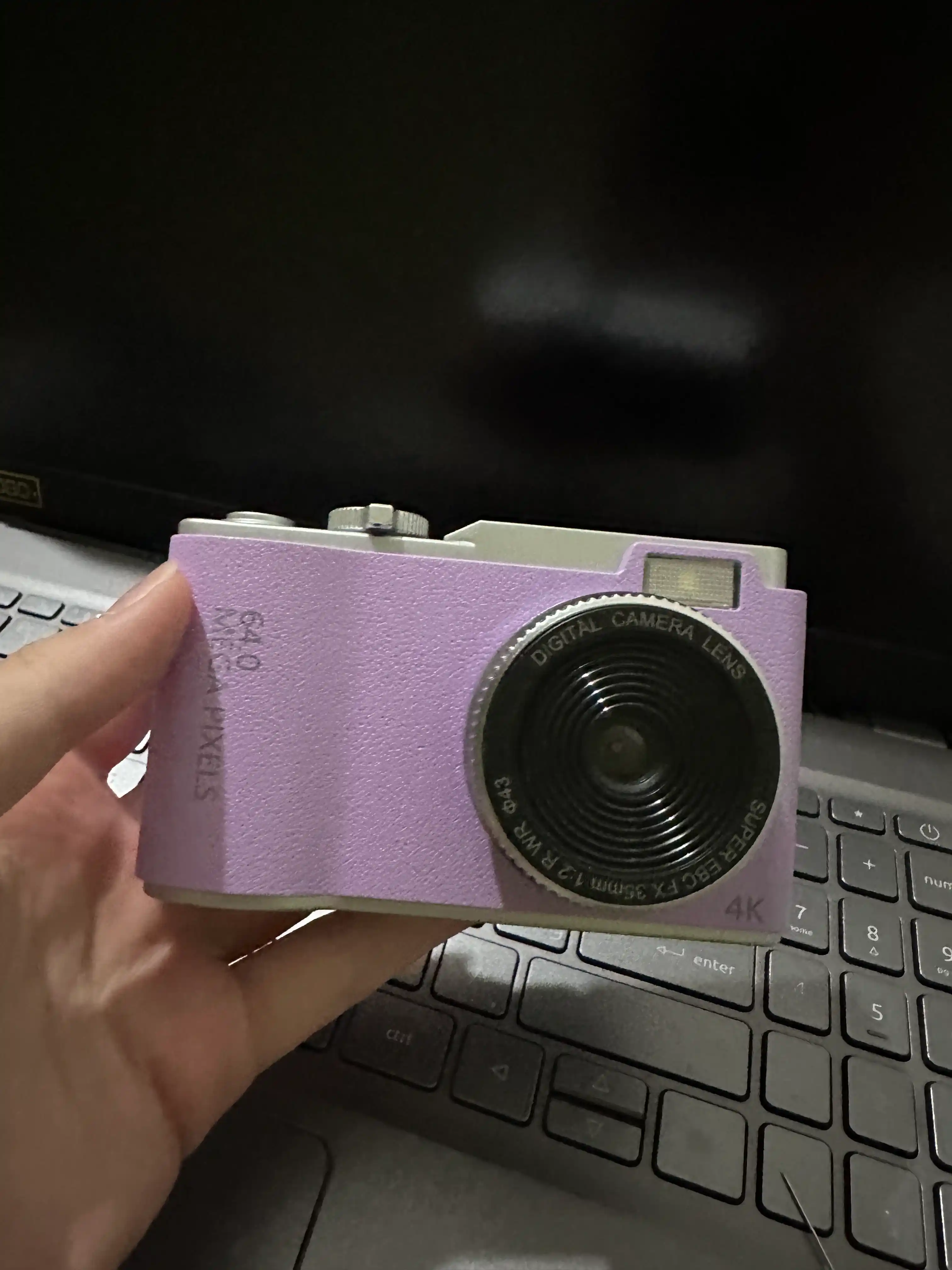 Bolalar fotoapparati, retro raqamli kamera, xotirali mini foto va video kamera