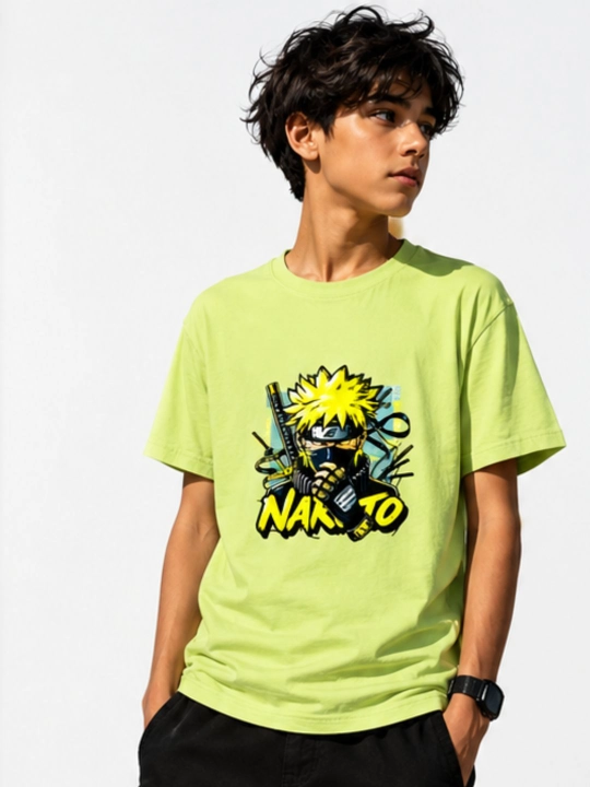 WEERIT o‘smirlar futbolkasi Naruto, Kakashi, 100% paxta