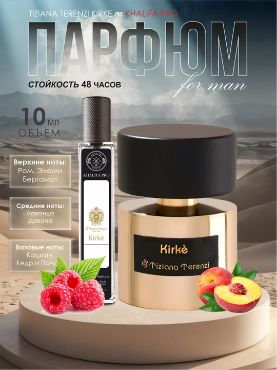Erkaklar uchun sovg'a: atirlar to'plami 5 tasi 1 da — Ganymede, Black Afgano, Creed, 10 ml