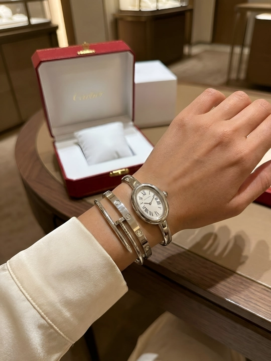 Набор в стиле Cartier из нержавеющей стали