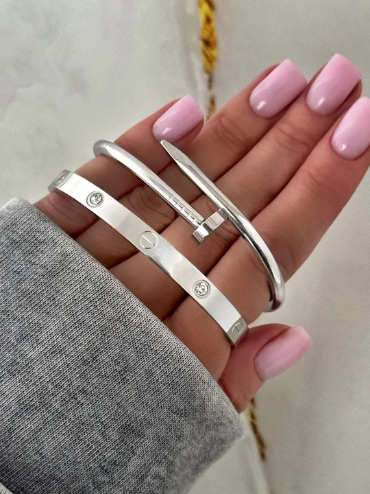 Набор в стиле Cartier из нержавеющей стали