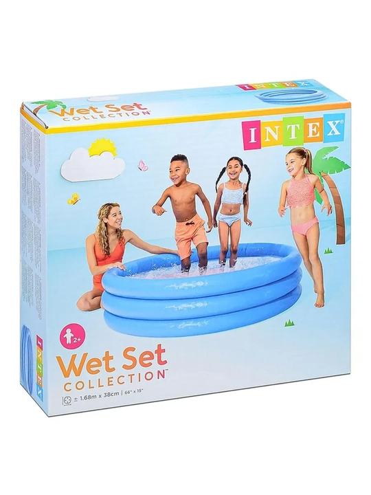 Puflanadigan basseynlar Intex-"Wet Set" dumaloq dacha hovli uchun barcha o‘lchamlari