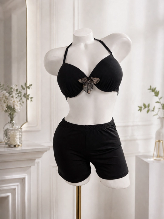 Ayollar uchun kupalnik, 3 tasi 1 da, standart 40-48